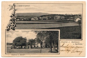 Radimovice - historická pohlednice