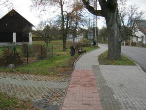 Chodník v obci Radimovice III – 1. etapa